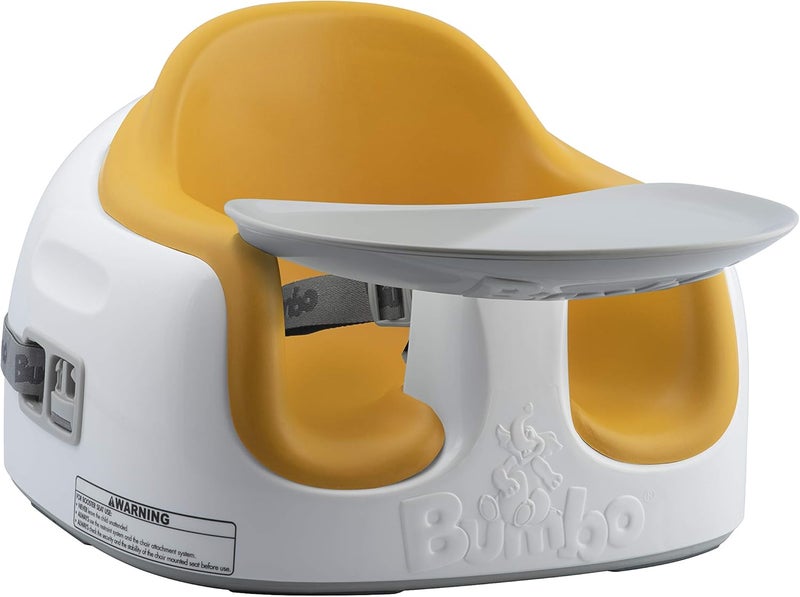 Bumbo 3 In 1 Baby Multi Seat - Floor, Feeding, Tray & Booster Seat, Mimosa - Image 2