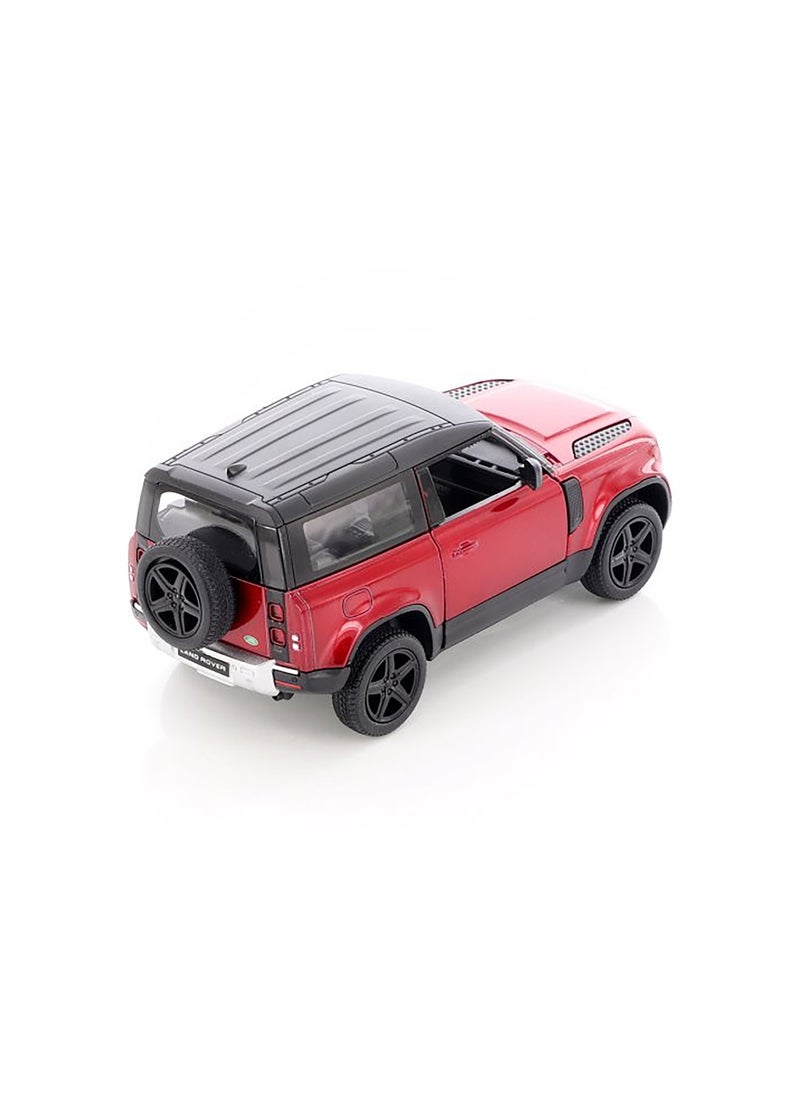 Kinsmart 1:36 Scale Door Openable Pull Back Action Land Rover Defender 90 Diecast Metal Alloy Toy Car  - Image 3