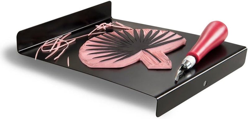 Speedball 9 x 7 Inch Bench Hook and Inking Plate for Block Printing and Linocut - Image 4