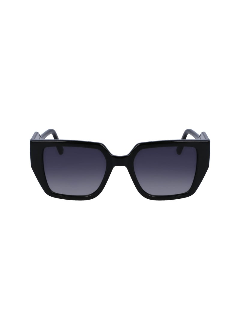 Karl Lagerfeld FULL RIM RPET INJECTED KARL LAGERFELD SUNS KL6098S 5219 (001) BLACK  - Image 2