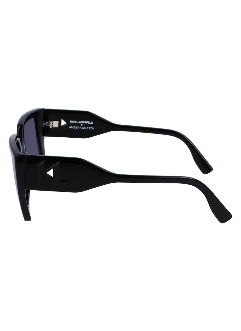 Karl Lagerfeld FULL RIM RPET INJECTED KARL LAGERFELD SUNS KL6098S 5219 (001) BLACK  - Image 4