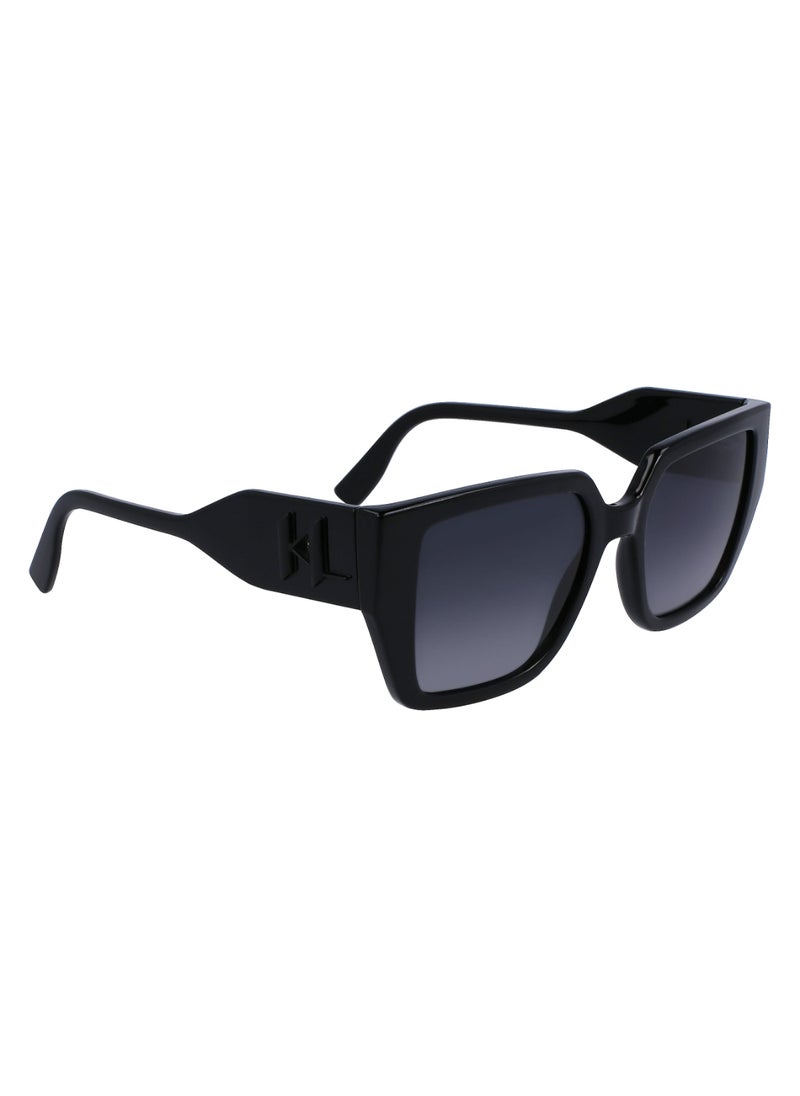 Karl Lagerfeld FULL RIM RPET INJECTED KARL LAGERFELD SUNS KL6098S 5219 (001) BLACK  - Image 3