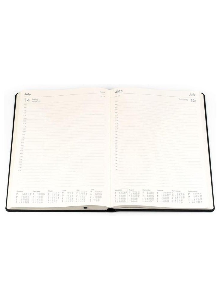 Collins Collins Legacy 2024 Diary A5 Day To Page Diary (with Appointments) - Business Planner and Organiser - January to December 2024 Diary - Daily - Grey - CL51.97-24  - Image 5