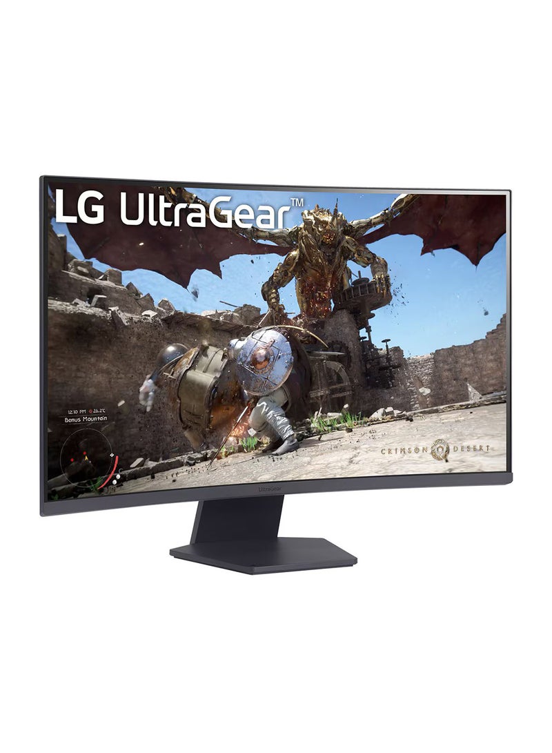 LG 32 inch UltraGear QHD 1000R Curved Gaming Monitor, 180Hz Refresh Rate, 1ms Response Time, AMD FreeSync, HDR10, Up to sRGB 99%, 3-side Virtually Borderless Design | 32GS60QC-B Black - Image 3