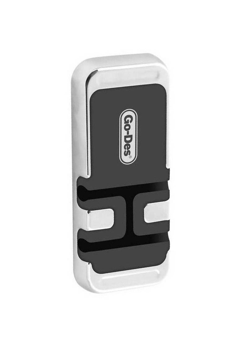 GO-DES GD-HD712 Magnetic Car Holder Strong Magnetic Hold, Universal Compatibility, Secure Dashboard & Air Vent Mount for Smartphones & Devices, Black - Image 3