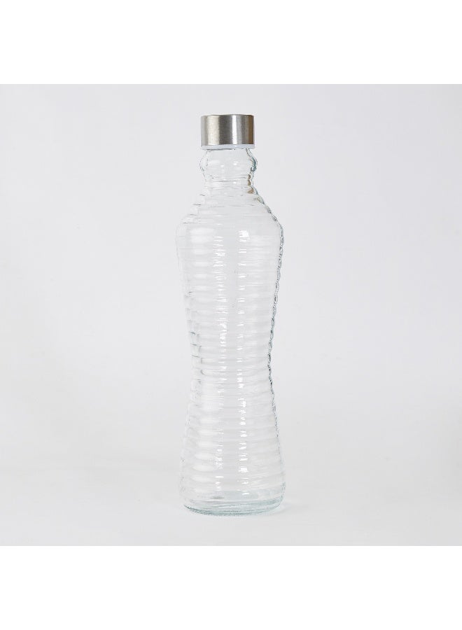 Home Box Coolers Textured Glass Bottle - Image 3
