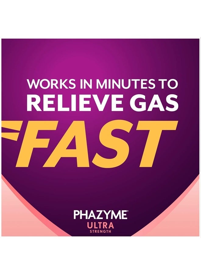 Phazyme Ultra Strength Gas & Bloating Relief, Works in Minutes, 12 Fast Gels, 3 Pack  - Image 3