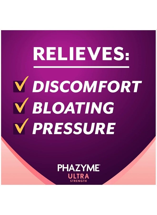 Phazyme Ultra Strength Gas & Bloating Relief, Works in Minutes, 12 Fast Gels, 3 Pack  - Image 4