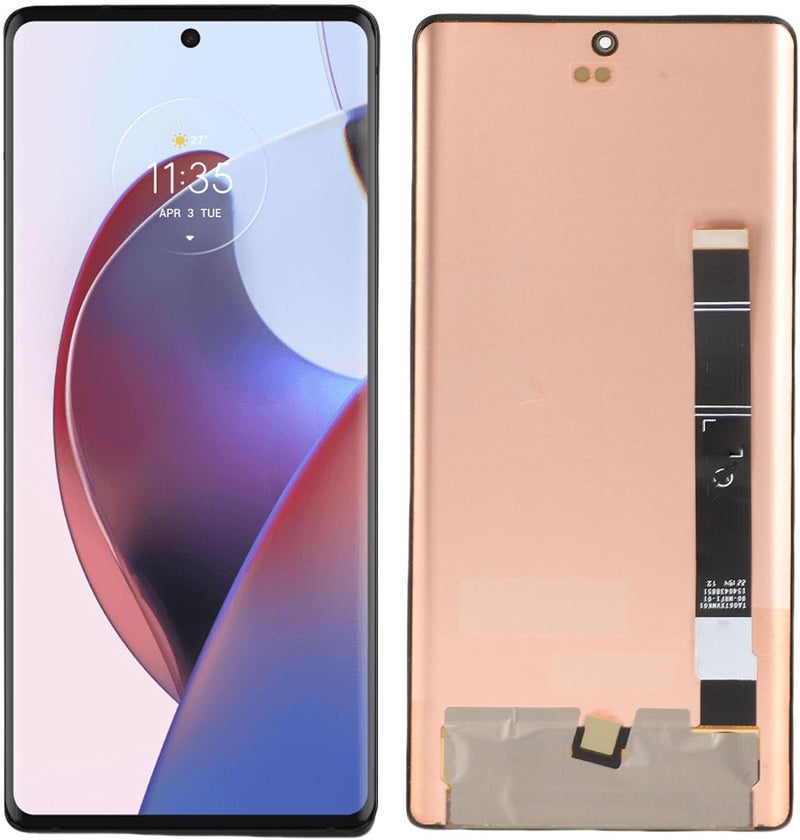LCD Screen Replacement for Moto Edge 30 Ultra, 6.67in Curved Touch Screen Digitizer Assembly with Disassembly Tool, LCD Display 3D Touch Digitizer Assembly - Image 2