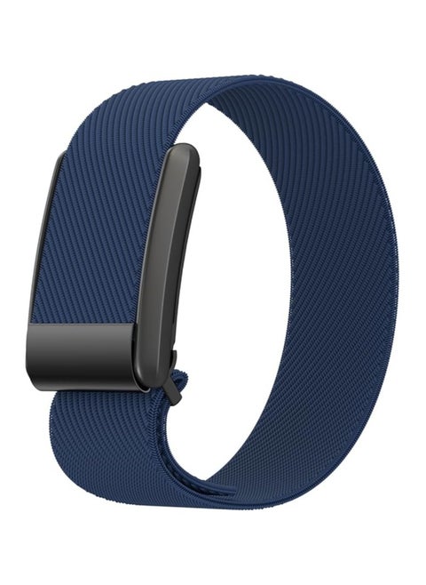 Nylon Band Compatible with Whoop 4.0, Breathable Nylon Band, Stylish & Comfortable Replacement Strap, Compatible with the Whoop Bands, Easy to use (Dark Blue)