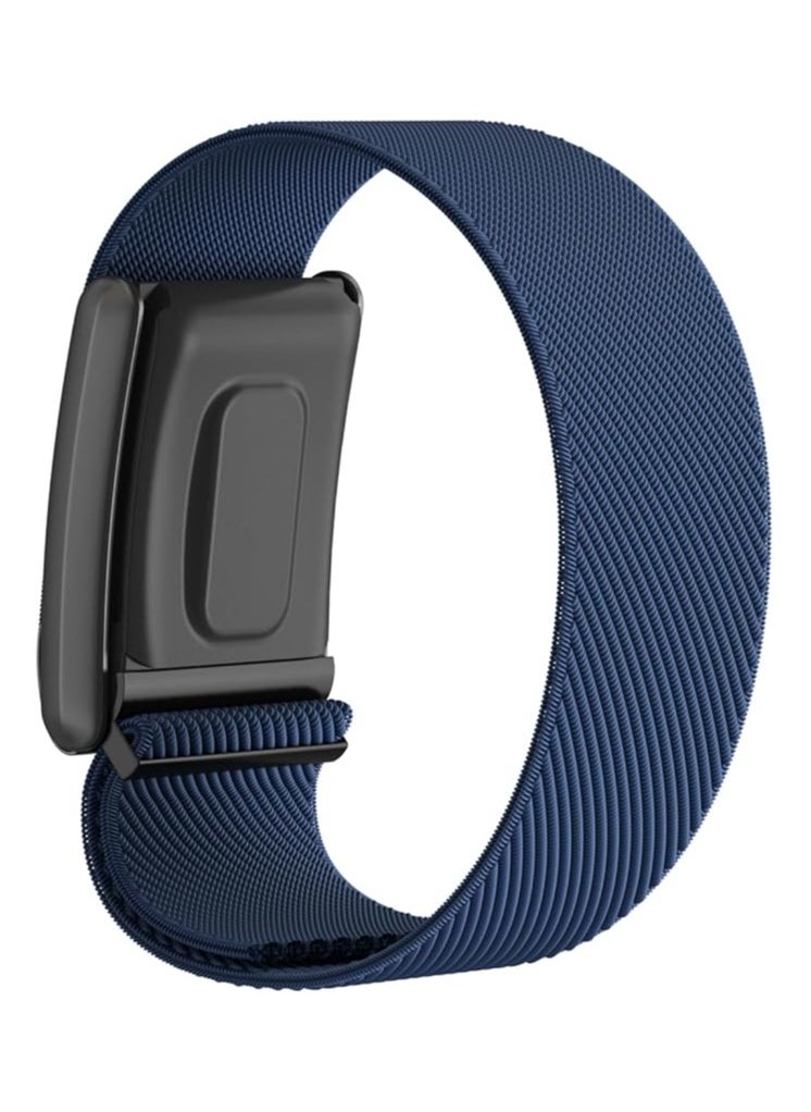 Generic - Nylon Band Compatible with Whoop 4.0, Breathable Nylon Band, Stylish & Comfortable Replacement Strap, Compatible with the Whoop Bands, Easy to use (Dark Blue) - Image 1