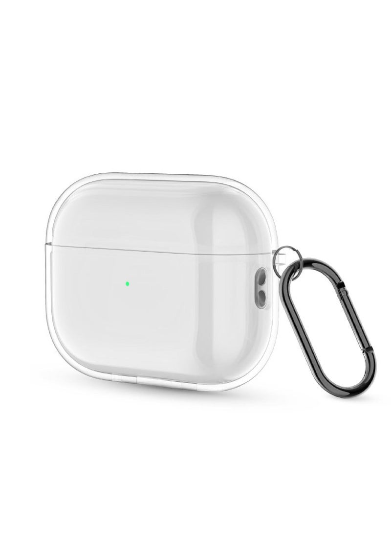 blupebble Crystal Clear Shockproof Case Transparent Ultra Slim Cover Compatible with Apple AirPods Pro 2 - Image 3