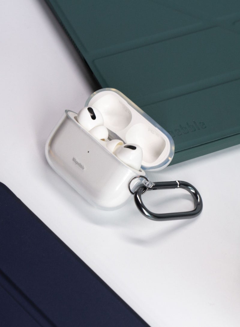 blupebble Crystal Clear Shockproof Case Transparent Ultra Slim Cover Compatible with Apple AirPods Pro 2 - Image 4