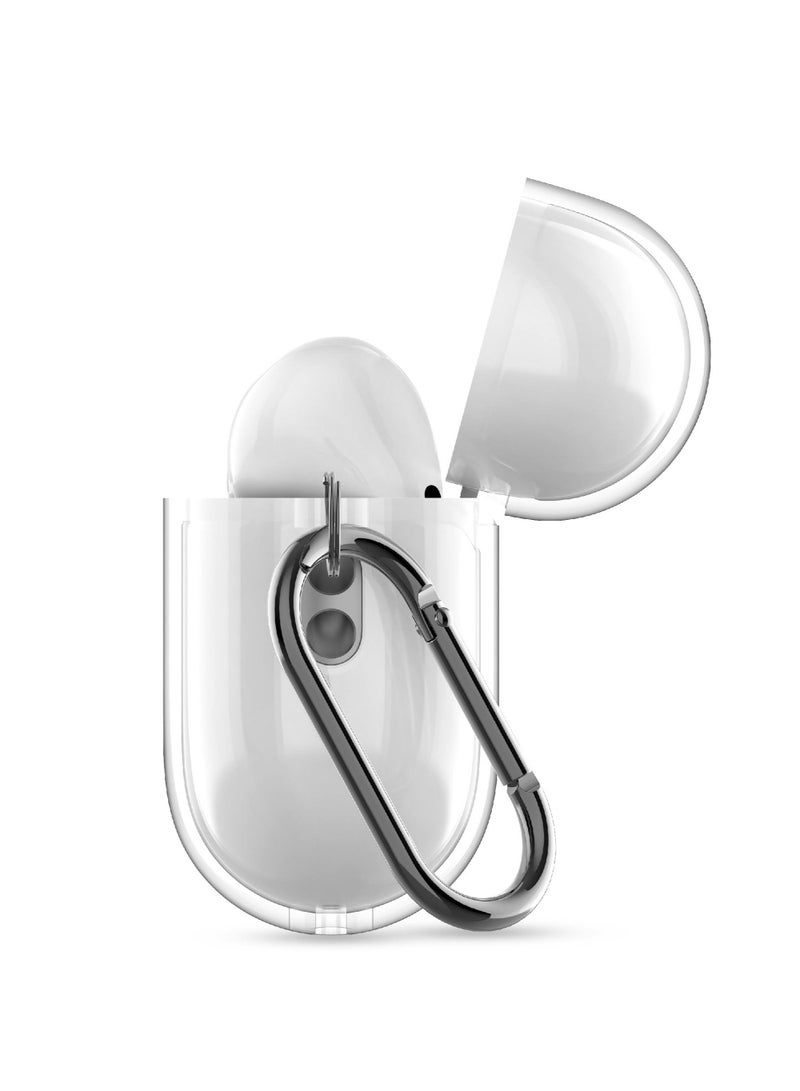 blupebble Crystal Clear Shockproof Case Transparent Ultra Slim Cover Compatible with Apple AirPods Pro 2 - Image 2