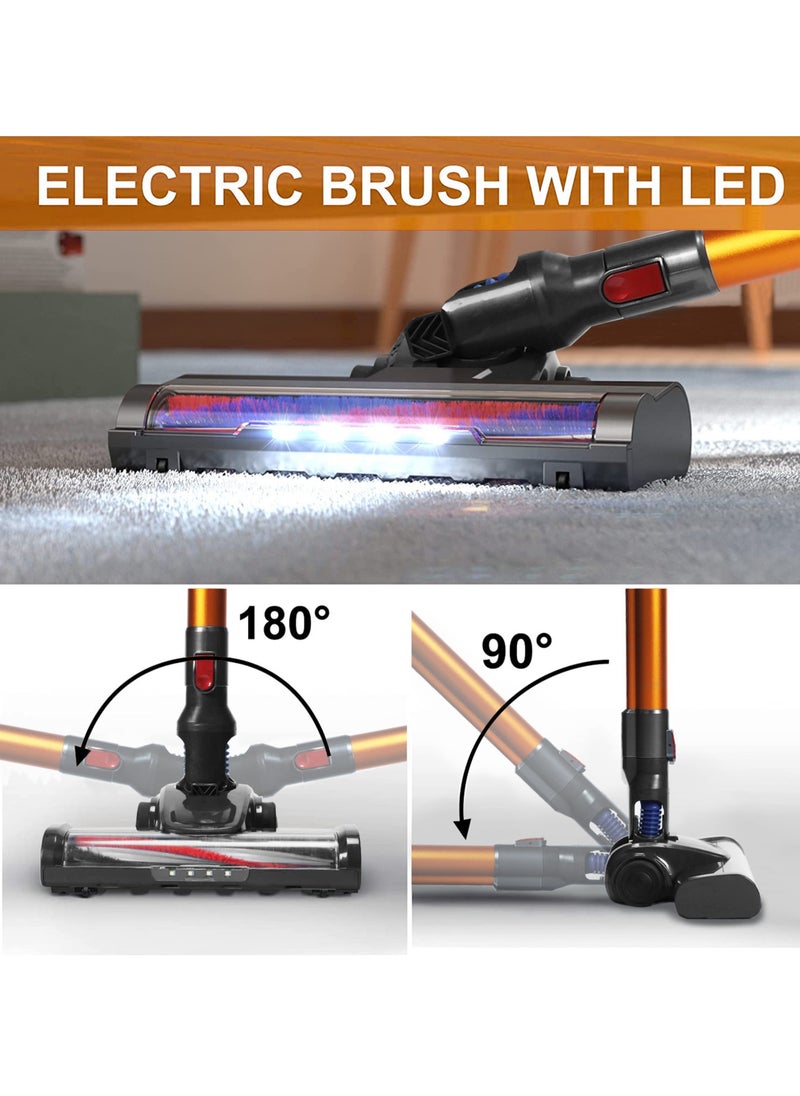 Generic - 25KPa Cordless Vacuum Cleaner,150w Brushless Motor,Strong Suction,6 in 1 Stick Vacuum Cleaner,Powerful LED Headlights, 45Mins Long Runtime, Carpet Pet Cleaning - Image 1