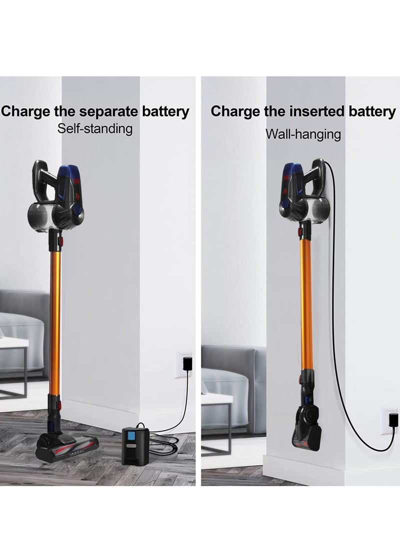 Generic - 25KPa Cordless Vacuum Cleaner,150w Brushless Motor,Strong Suction,6 in 1 Stick Vacuum Cleaner,Powerful LED Headlights, 45Mins Long Runtime, Carpet Pet Cleaning - Image 1