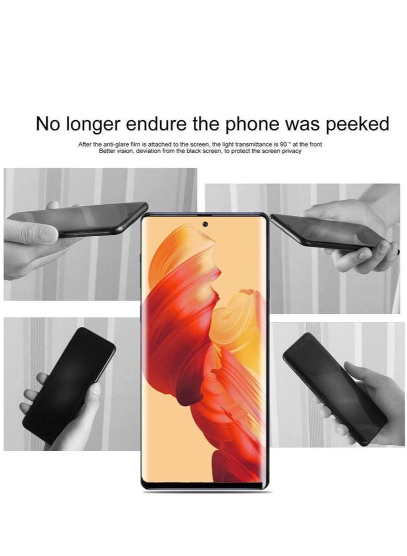 Raxoom Galaxy Note 10 Plus Privacy Screen Protector,DariusQ 9H Hardness Anti-spy Tempered Glass for Samsung Galaxy Note 10 Plus/Note 10+/Note 10 Pro,[Case Friendly][Anti Scratch][Anti-Bubble] - Image 3