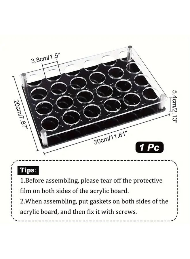 Transparent Acrylic Liquor Cup Holder Tray Organizer Display Bar Party Club Accessories - Image 3