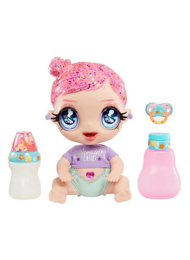 Glitter Baby Marina Finley Baby Doll With 3 Magical Color Changes Pink Glitter Hair Mermaid Squad Outfit Diaper Bottle Pacifier Gift For Kids Toy For Girls Boys Ages 3 4 5+ - pzsku/Z714A1C3019DE320C852FZ/45/_/1689331302/cb35ae2e-a67c-401a-9350-88fb606b6cb4