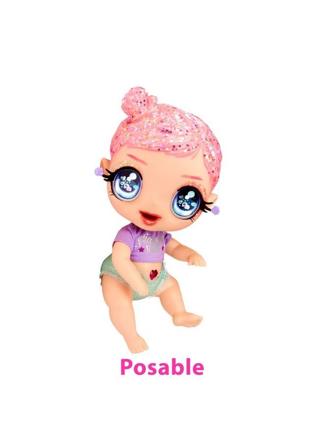 Glitter Baby Marina Finley Baby Doll With 3 Magical Color Changes Pink Glitter Hair Mermaid Squad Outfit Diaper Bottle Pacifier Gift For Kids Toy For Girls Boys Ages 3 4 5+ - pzsku/Z714A1C3019DE320C852FZ/45/_/1689331305/7dbbe535-3a28-4005-9700-a98b270b50eb