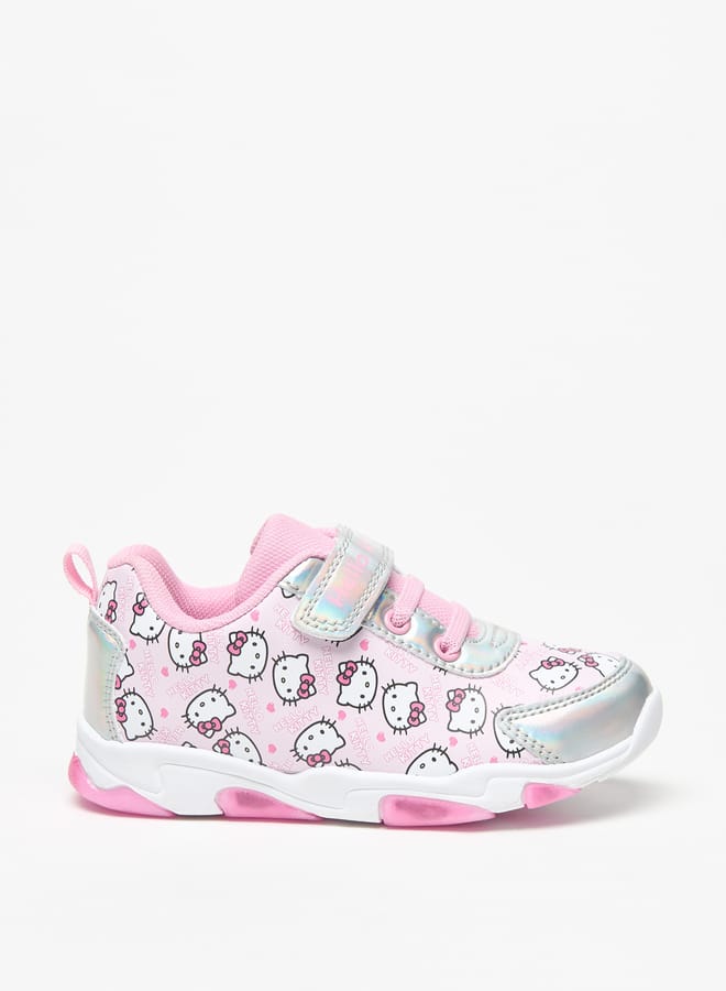 Hello Kitty أحذية رياضية مطبوعة بإغلاق خطاف وحلقة - Image 3