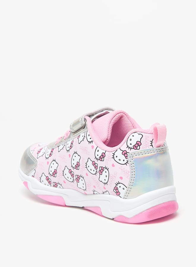 Hello Kitty أحذية رياضية مطبوعة بإغلاق خطاف وحلقة - Image 2
