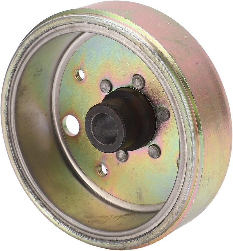 Engine Stator Flywheel Steel Alloy for GY6 50 60 80CC, Scooter Flywheel Rotor, High Strength Roller Flywheel Magneto with Easy Installation, Durable Construction for Go - Image 3