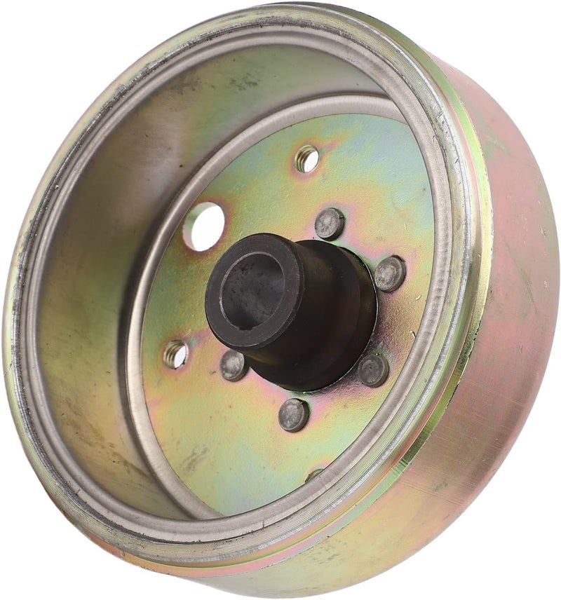 Engine Stator Flywheel Steel Alloy for GY6 50 60 80CC, Scooter Flywheel Rotor, High Strength Roller Flywheel Magneto with Easy Installation, Durable Construction for Go - Image 4