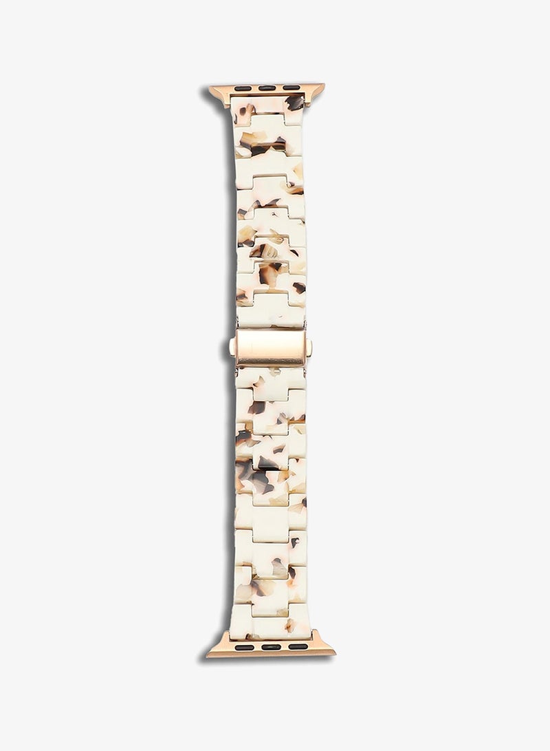 Haute Sauce Textured Acrylic Apple Watch Strap For Women | 38mm/40mm/41mm - Image 4