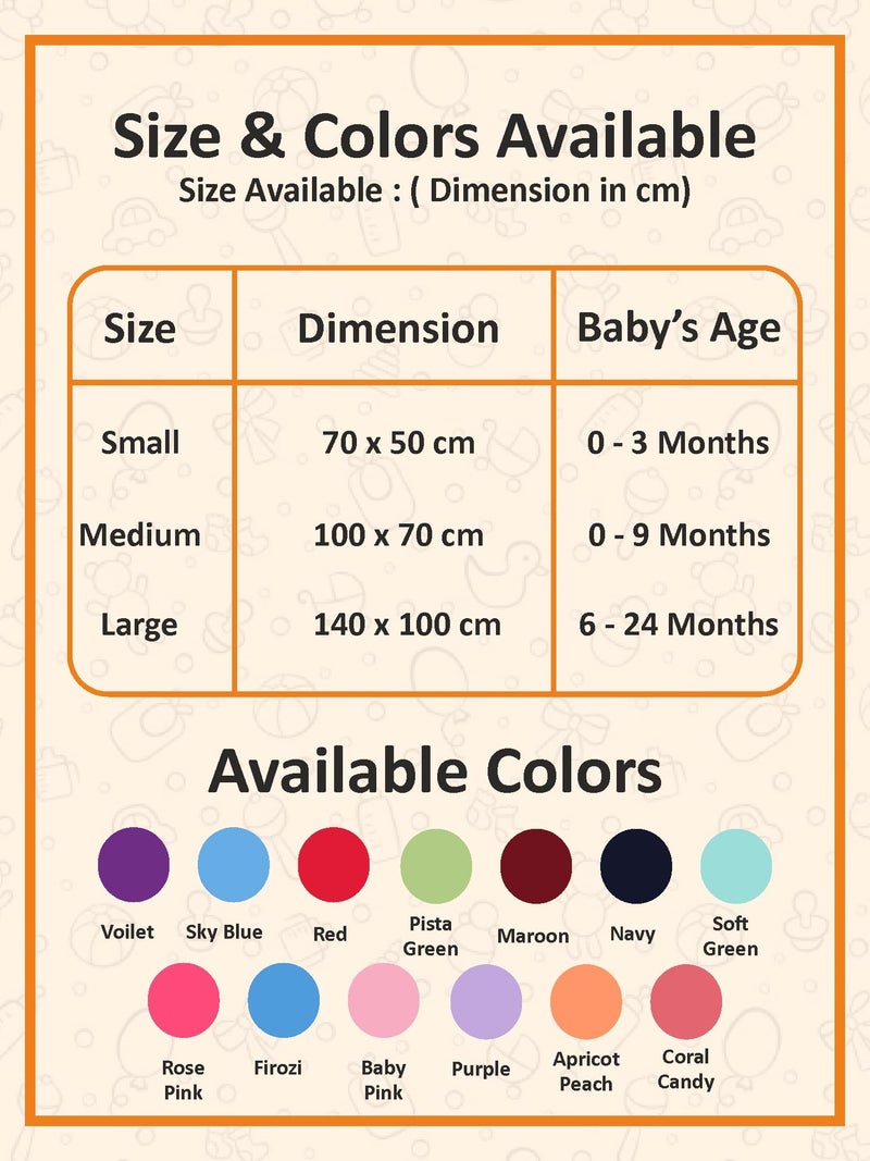 Bodycare Extra Absorbent Quick Dry Sheet for baby, Baby Bed Protector, Waterproof Pack of 1 - Image 5