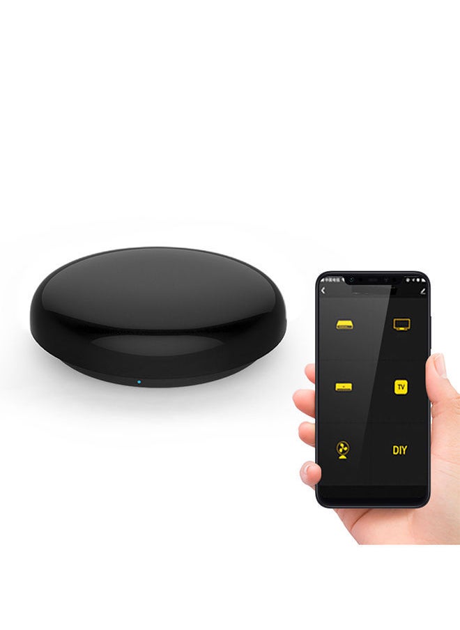 NIBEMINENT - Wireless Smart IR And Voice Controller Remote For Alexa/Google Black - Image 1