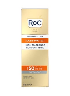 RoC Soleil-Protect High-Tolerance Comfort Fluid Spf50+ 50Ml  - Image 3