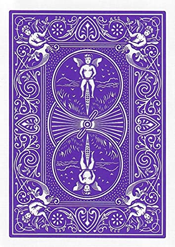 Bicycle Purple Rider Back Playing Card Deck Poker Size - Image 5