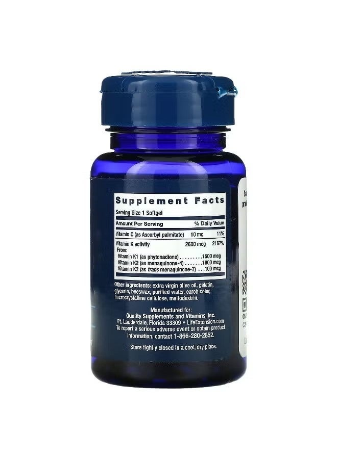 Life Extension Vitamin D3 125 mcg (5000 IU) 60 Softgels - Image 2