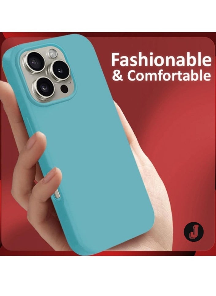 JAJEEK "New Liquid Silicone Case for iPhone 16 Pro Max – Ultra Slim, Soft Anti-Scratch Microfiber Lining & Drop Protection" - Image 4