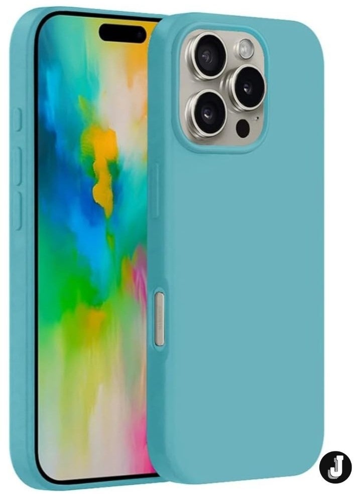 JAJEEK "New Liquid Silicone Case for iPhone 16 Pro Max – Ultra Slim, Soft Anti-Scratch Microfiber Lining & Drop Protection" - Image 1