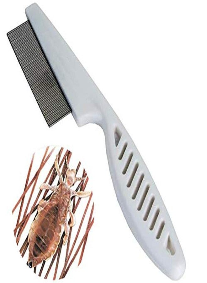 AlexVyan 1 Pcs Plastic Stainless Steel Lice Treatment Comb For Head Lice/Lice Egg Removal Comb (Multicolor) - Image 3