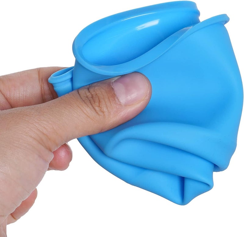 mifengda 12pcs Silicone Cake Mold Baking Round Cake Molds 4 Inch Non-Stick Baking Pan Kitchen Silicone Cake Molds for Baking (Blue, 4inch) - Image 3