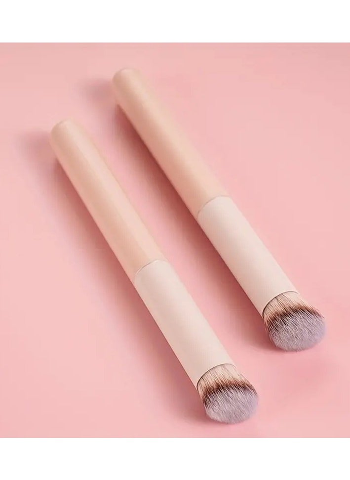 Concealer Brush Under Eye Mini Angled Flat Top Kabuki Nose Contour Brush For Concealing Blending Setting Buffing With Powder Liquid Cream Cosmetic Pro Small Makeup Foundation Brushes 270, 1pc - pzsku/Z714AA3425A6B263511CFZ/45/_/1725899617/e2b8cbb3-3cf4-4313-afdd-ff0219dfca57