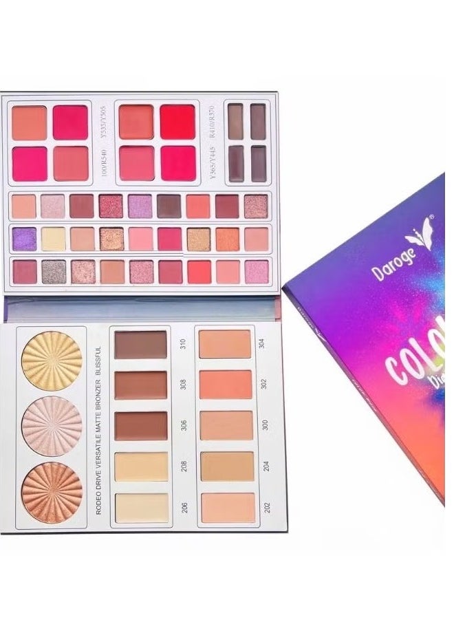 daroge Multipliable All In One Make Up Palette 52 Color  - Image 1