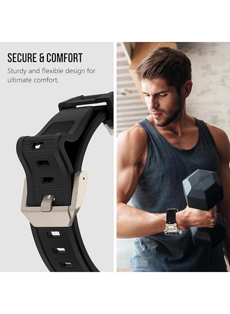 Y&D For Apple watch123456789 Generation 42/44/45/49MM Metal Connection Strap - Image 5