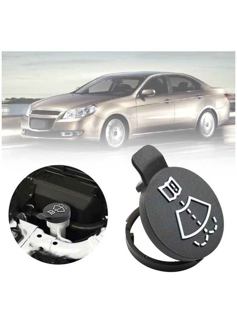 SOLDOUT Car Windshield Wiper Washer Fluid Reservoir Tank Bottle Cap Cover 13227300 Auto Accessories (Black) - Image 1