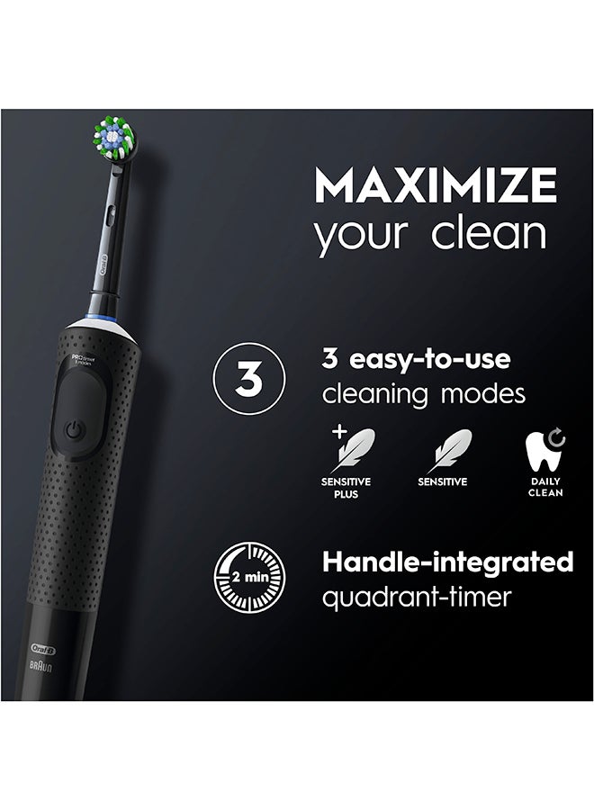 أورال بي Vitality 300 سنيكرز بفرشاة Crossaction، 3 أوضاع تنظيف ومؤقت مدمج لدقيقتين - Image 4