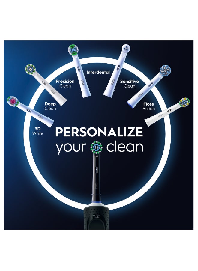Oral-B - Vitality 300 Rechargeable Toothbrush With Crossaction Brush Head, 3 Cleaning Modes & 2 Minutes Built-In Timer - Image 1