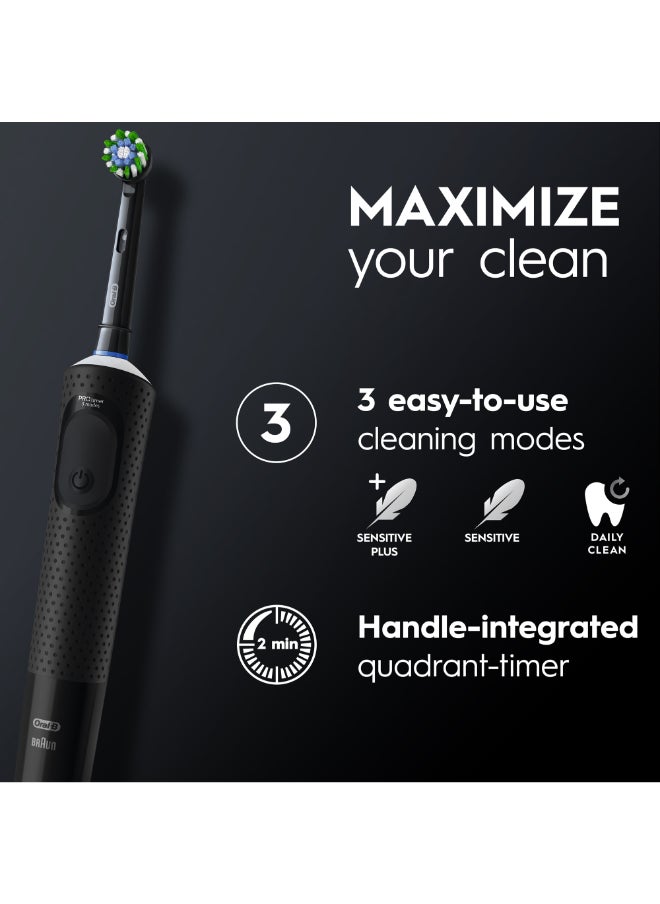 Oral-B - Vitality 300 Rechargeable Toothbrush With Crossaction Brush Head, 3 Cleaning Modes & 2 Minutes Built-In Timer - Image 1