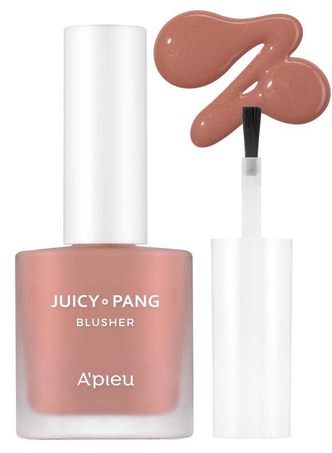 A'PIEU JUICY-PANG WATER BLUSHER (BE01 - Fig Pearl) - Moisturizing finish - Easy blending blusher - Natural look - K-beauty - Image 1
