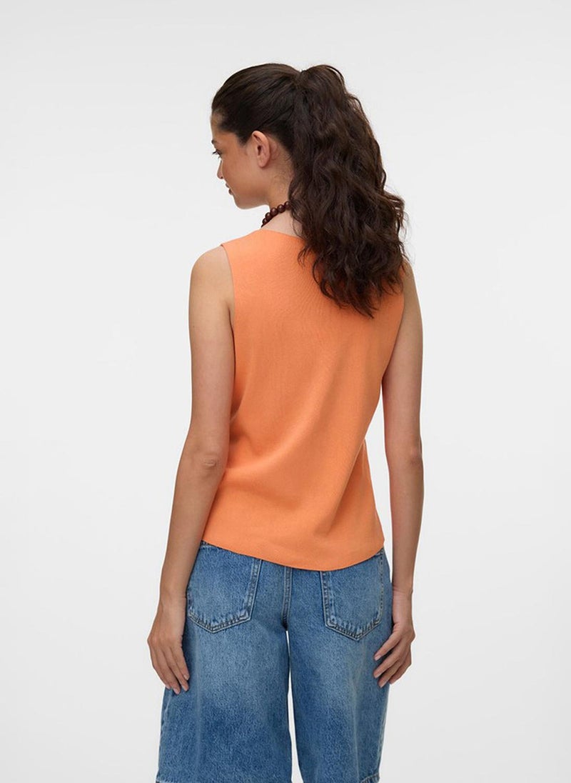 VERO MODA Women's VMKYLIE Sleeveless Vest Knit Top - Image 3