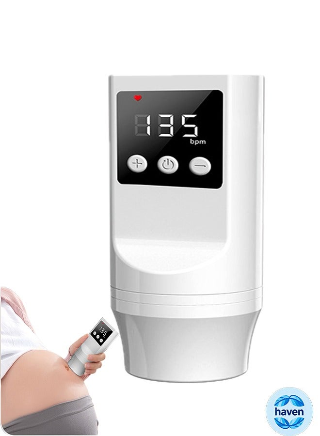 HAVEN Doppler Fetal Heart Rate Monitor, Ultrasonic Fetal Doppler for Pregnancy - Image 1