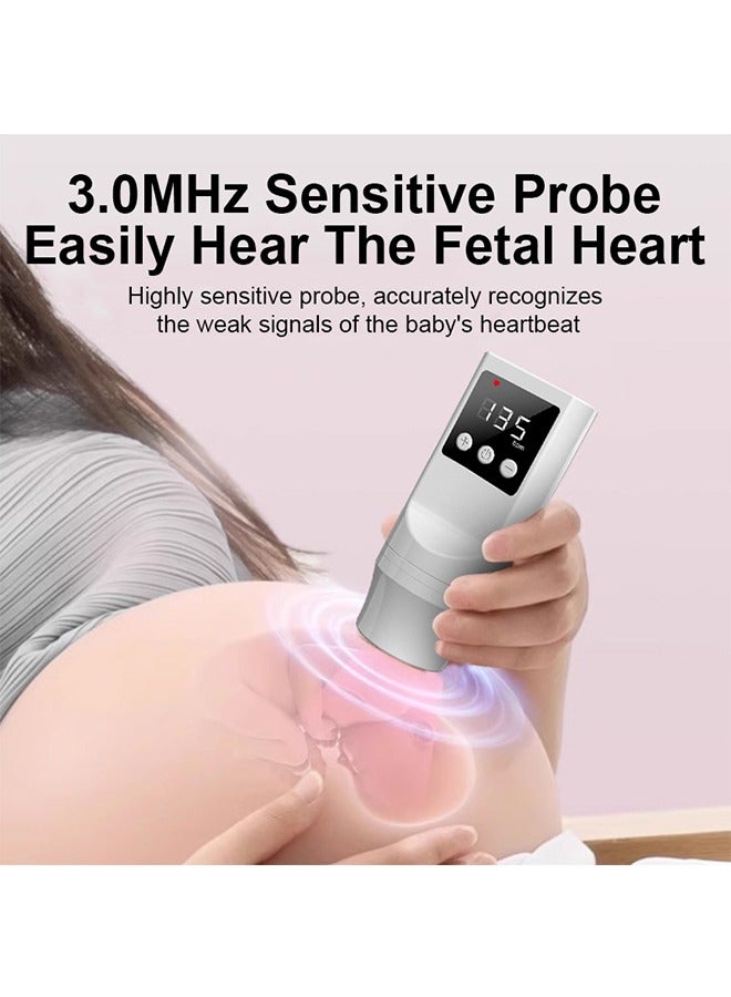 HAVEN Doppler Fetal Heart Rate Monitor, Ultrasonic Fetal Doppler for Pregnancy - Image 4