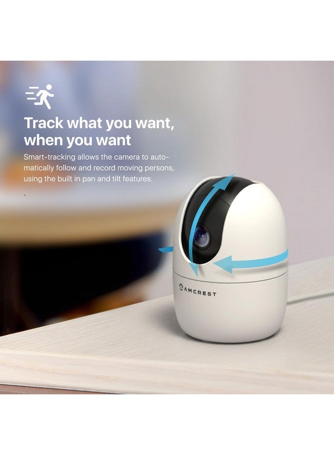 Amcrest 1080P WiFi Camera Indoor, Nanny Cam, Dog Camera, Sound & Baby Monitor, Human & Pet Detection, Motion-Tracking, Phone App, Pan/Tilt Wireless IP Camera, Night Vision, Smart Home ASH21-W - Image 3